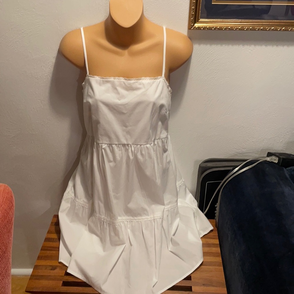 Wild Fable white spaghetti strap dress